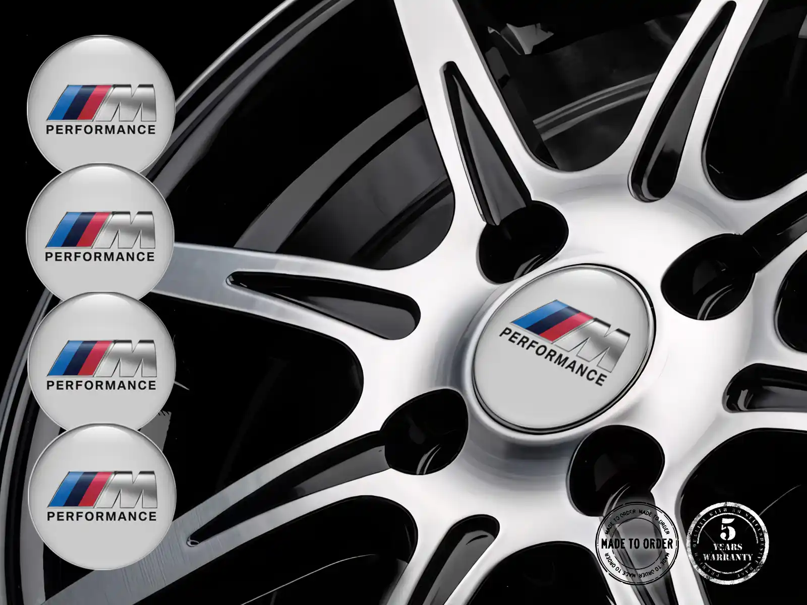 BMW Pegatinas Resina Estilo Flujo Radiante Tuning